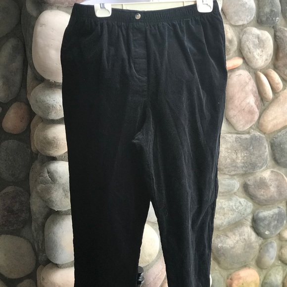 Appleseed's Pants & Jumpsuits Appleseeds 6p Black Corduroy Pullon